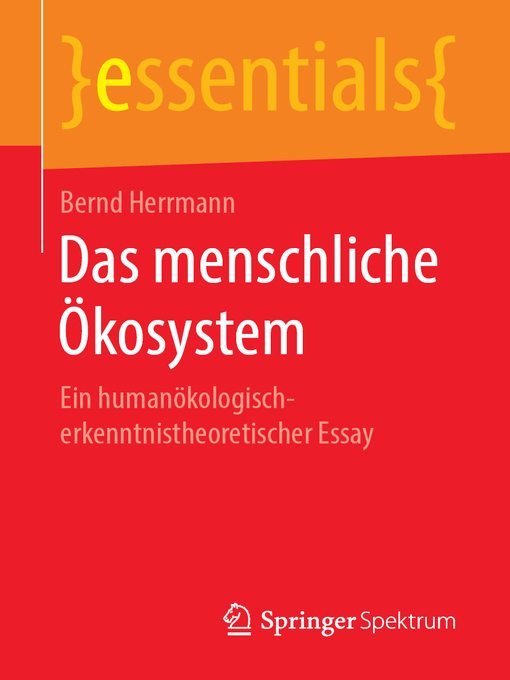 Title details for Das menschliche Ökosystem by Bernd Herrmann - Available